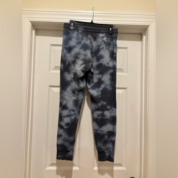 Tie-Dye Jogger Pants - Navy and Yellow - Picture 6 of 13